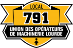 Local 791 | Union des opérateurs de machinerie lourde